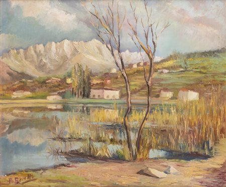 RENATO BERETTA<BR>Milano 1924-2008 Cassago Brianza (LC)<BR>"Paesaggio"