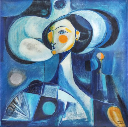 DEDALO MONTALI Cagliari 1909 - 2001 Rodello (TO) "Figura" 1976