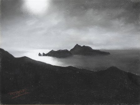 PITTORE NON IDENTIFICATO<BR>"Paesaggio"