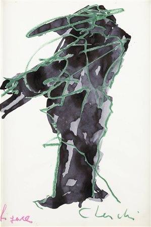 SANDRO CHERCHI<BR>Genova 1911 - 1998 Torino<BR>"Figura"