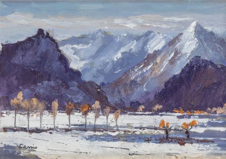 CLAUDIO FASSIO<BR>Santa Caterina di Rocca d'Arazzo (AT) 1946<BR>"Bassa Valsusa" 2023