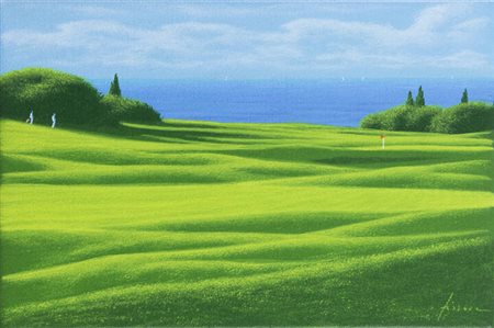 DANIELE FISSORE<BR>Savigliano (CN) 1947 - 2017<BR>"Green e mare"