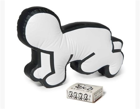 KEITH HARING, (1958-1990) Inflatable Baby, multiplo gonfiabile in vinile,...