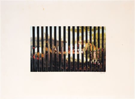 JIRI KOLAR, (1914-2002), Senza titolo 1978 . Tecnica mista e collage su...
