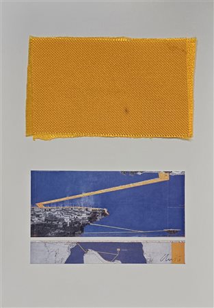 CHRISTO (1935-2020), (attribuito), senza titolo 2016, the floating piers,...