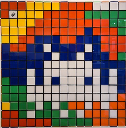 INVADER, Frank Slama (1969). Stampa gliclee montata su diasec su pannello...