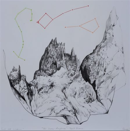 GIANLUIGI ROCCA, (1957), Les Dames Anglaises , Monte Bianco 2010, Tecnica...