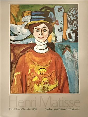 HENRI MATISSE, (1869-1954), Poster della mostra presso il San Francisco...