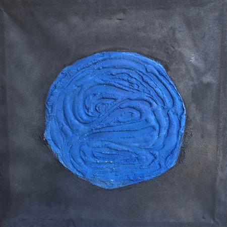 ARTURO CARMASSI, (1925-2015), Senza titolo anni 80, olio su tela, cm 90 x 90...