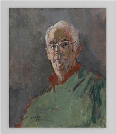 JOHANNES (JOOP) FRANCISCUS MARIA LIESKER, (1920-2002), Ritratto, Olio su tela...