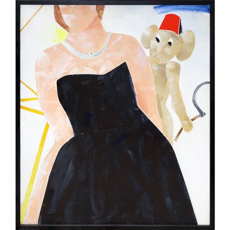 Emilio Tadini (Milano 1927 - Milano 2002)  - La collana, 20° secolo