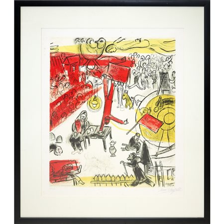 Marc Chagall (Lëzna 1887 - Saint-Paul-de-Vence 1985)  - Révolution, 1963