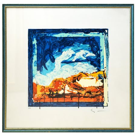 Mario Schifano (Homs Libia 20/09/1934 - Roma 26/01/1998)  - Il Sogno, 20° secolo