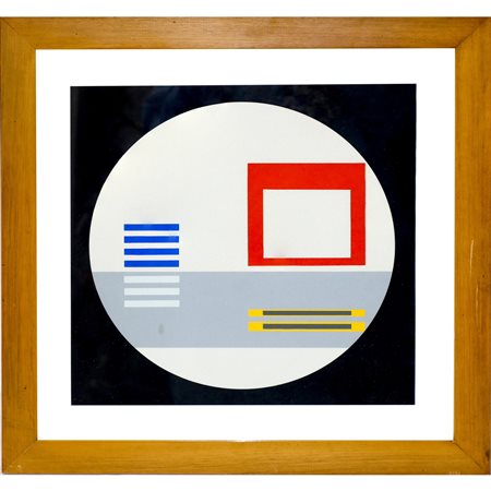 Jean-Albert Gorin (Saint-Emilien-de-Blain 1899 - Niort 1981)  - Astratto neoplasticista, 20° secolo