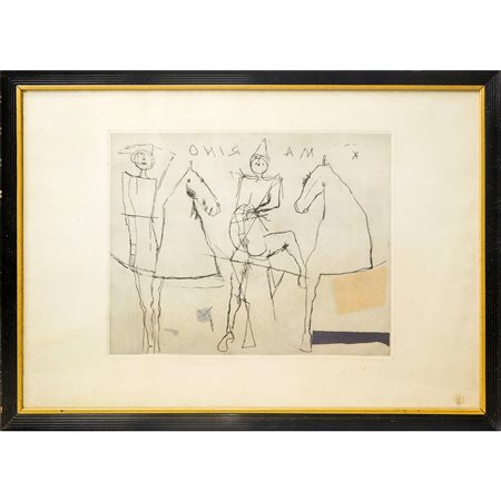 Marino Marini (Pistoia 1901 - 1980)  - Giocoliere, 20° secolo