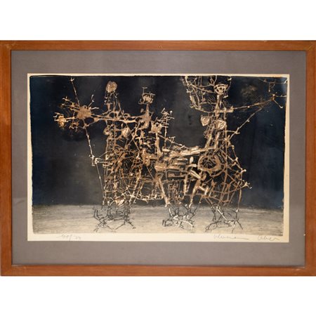 Hermann Ober - Astratto, 20° secolo
