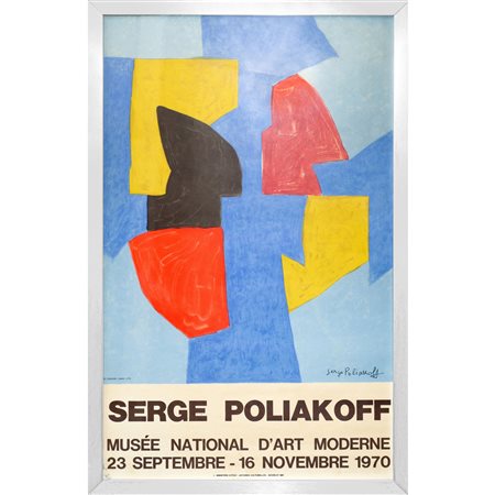 Locandina Serge Poliakoff - Musée National d'Art Moderne, 1970