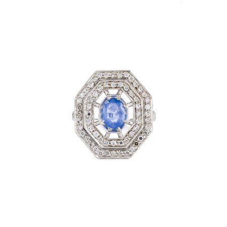 Anello in stile Art Déco