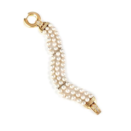Bracciale con perle 