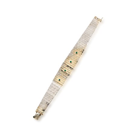 Bracciale con smeraldi