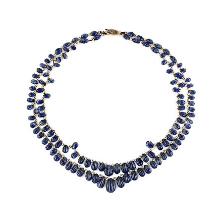 Collana con zaffiri