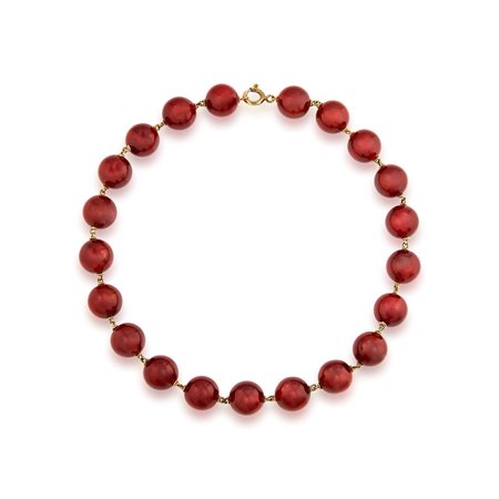 Collana con corniola