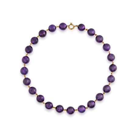 Collana con ametista