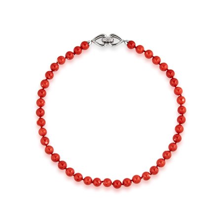 Collana con corallo