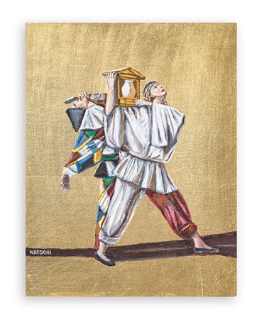 SERGIO NARDONI (1947) - Teatrino viaggiante