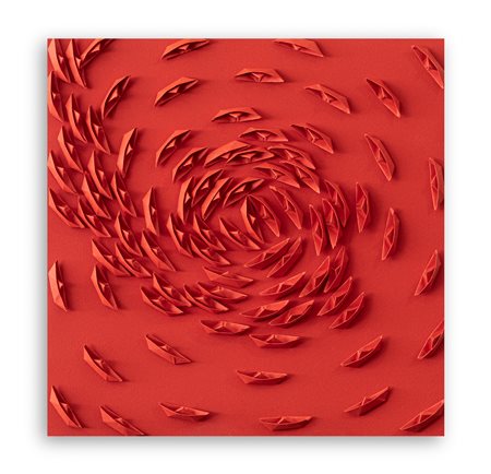 RICCARDO GUSMAROLI (1963) - Vortice Rosso