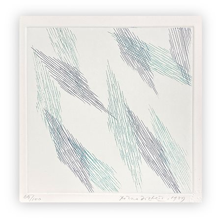 PIERO DORAZIO (1927-2005) - Senza Titolo, 1989