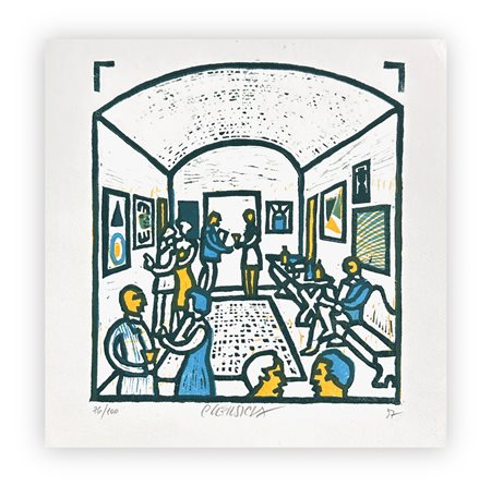 BRUNO CHERSICLA (1937-2013) - Senza Titolo, 1997