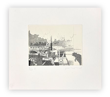 GIANFRANCO FERRONI (1927-2001) - Senza Titolo, 1965