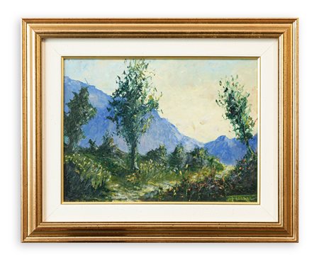 FERRARI - Senza Titolo (Paesaggio montano)