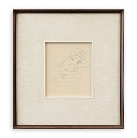 ANONIMO - Senza Titolo (Nudo femminile), 1971