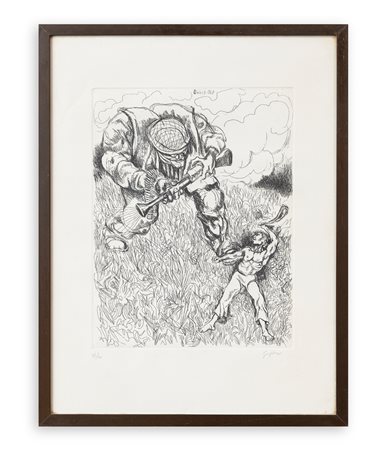 RENATO GUTTUSO (1911-1987) - David 1968, 1968