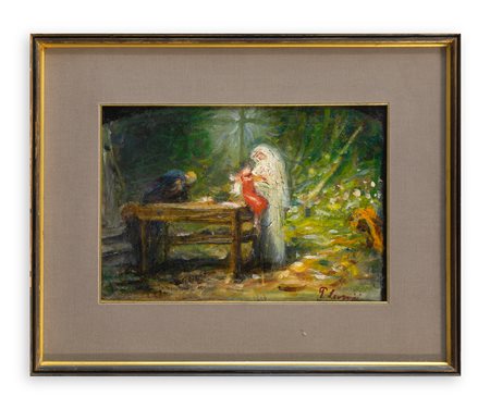 PONZIANO LOVERINI (1849-1929) - Senza Titolo
