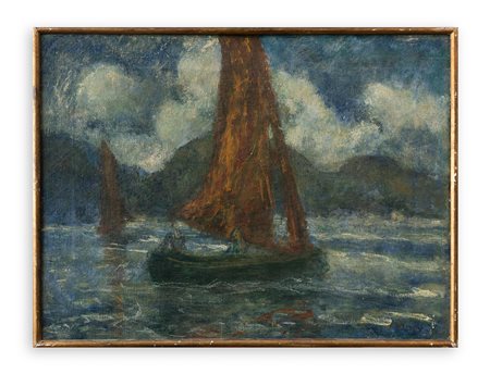 RAUL VIVIANI (1883-1965) - Senza Titolo (Regata)