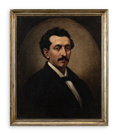 ANONIMO - Senza Titolo (Ritratto di Nobiluomo), seconda metà del XIX secolo