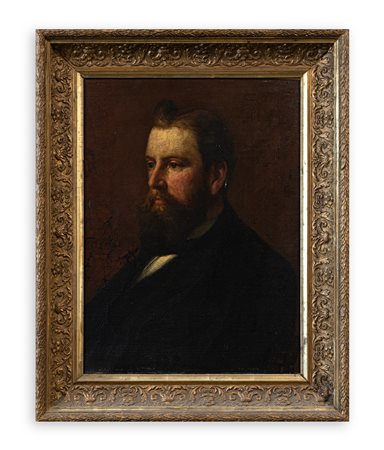 ANONIMO - Senza Titolo (Ritratto di Nobiluomo), seconda metà del XIX secolo