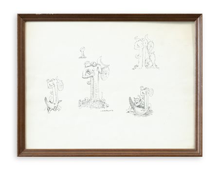 WALTER MAC MAZZIERI (1947-1998) - Senza Titolo, 1972