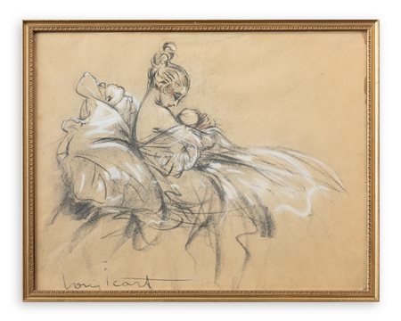 LOUIS ICART (1888-1950) - Senza Titolo