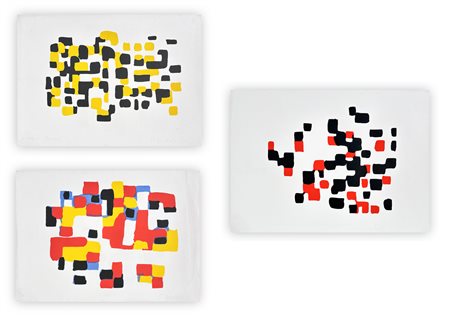 DARTEL (1930-2012) - Lotto unico di 3 litografie