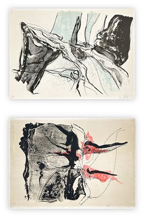 RENATO VOLPINI (1934-2017) - Lotto unico di 2 litografie