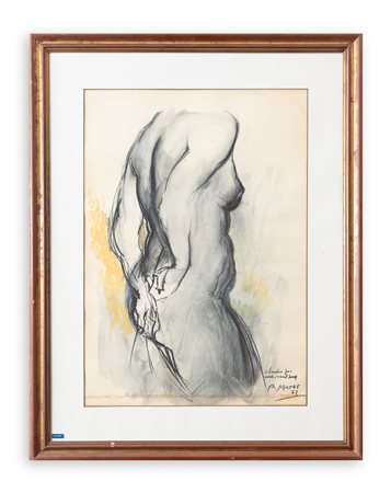 AUGUSTO MURER (1922-1985) - Studio per una scultura, 1972