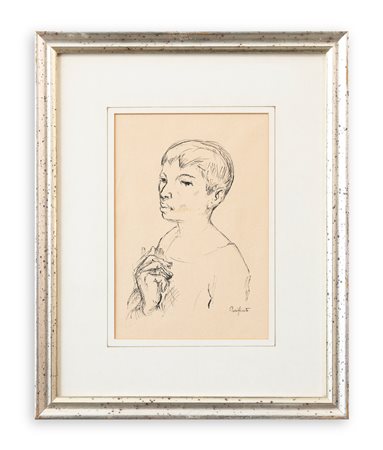 DOMENICO PURIFICATO (1915-1984) - Senza Titolo (Figura)