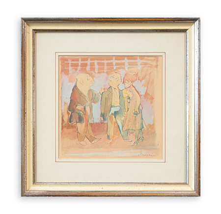 MINO MACCARI (1898-1989) - Fidanzamento