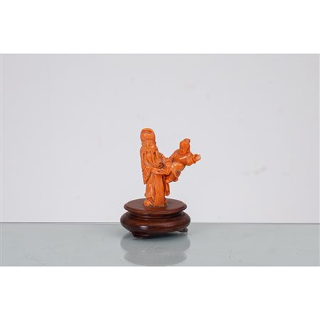 MANIFATTURA ORIENTALE DEL XX SECOLO, Piccola scultura