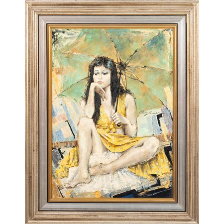 CLAUDIO SECCHI, Olio su tela