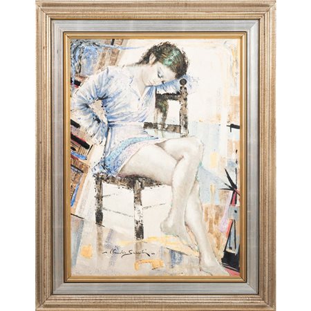 CLAUDIO SECCHI, Olio su tela
